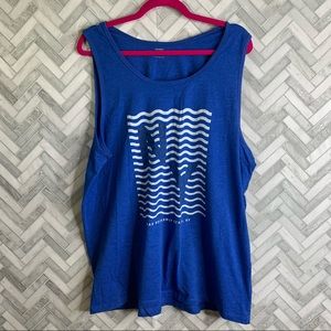 Men’s XL Old Navy blue NY tank top